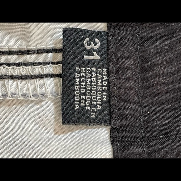 O'Neill Men’s Size 31 Board Shorts Swim Trunks Blue/Black Dots/Stripes - Picture 8 of 10